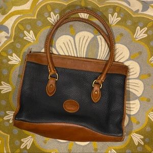 90s Dooney and Bourke Vintage All Weather Navy Purse